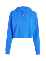 Dámská mikina s kapucí RIBBED HOODIE (EXT SIZES) UW0UW05153C6H - Tommy Hilfiger