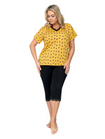 Pyžamo Queen 3/4 Plus Size - Donna