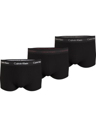 Pánské boxerky 3PK 0000U2664G H55 černé - Calvin Klein