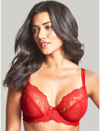 Panache Ana Plunge salsa red 9396