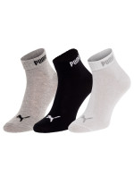 Puma 3Pack ponožky 887498 White/Black/Grey