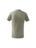 Basic Malfini Jr MLI-13828 světlé khaki tričko