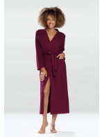 DKaren Housecoat Melissa Maroon