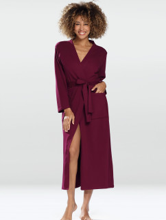 DKaren Housecoat Melissa Maroon