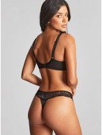 Dámská tanga Panache Clara Thong charc/black 7259