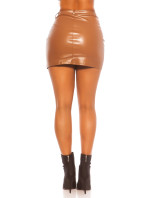 Sexy minisukně Koucla Leatherlook