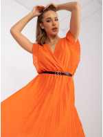 Dámské šaty-DHJ-SK-N13198-1.22-oranžové