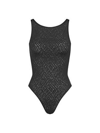 Dámské body ZERO Feel Bliss Body - BLACK - černé 0004 - SLOGGI