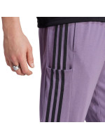 Kalhoty adidas Essentials Single Jersey Tapered Open Hem 3-Stripes M IJ8699