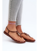 Dámské ploché sandály Ipanema Class Blow Up Sandal Fem Brown