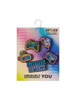 Crocs Lights Up Neon Gamer 5 Pack pin 10012094