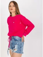 Mikina RV BL 8066.32P fuchsiová