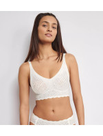 Dámská podprsenka ZERO Feel Bliss Bralette - WHITE - bílá 00GZ - SLOGGI