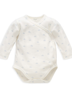 Pinokio Lovely Day Babyblue Wrapped Body LS Ecru