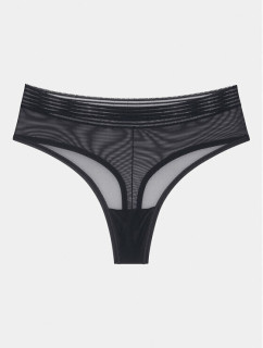 Dámské kalhotky Tempting Sheer Highwaist String - BLACK - černé 0004 - TRIUMPH