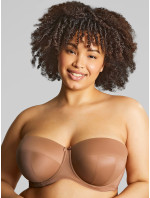 Podprsenka balkonetka Sculptresse Dana Balconnet Strapless caramel 9670