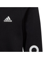 Mikina s kapucí adidas Essentials Linear Logo Full-Zip Hoodie Jr IC3584