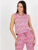 Dámská halenka D73771R11115A růžová - FPrice