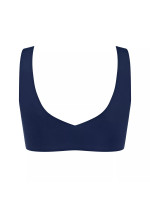 Dámská podprsenka  ZERO Feel 2.0 Bralette - BLUE - tm. modrá 2114 - SLOGGI