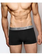 Pánské boxerky z bavlny Pima ATLANTIC - černé