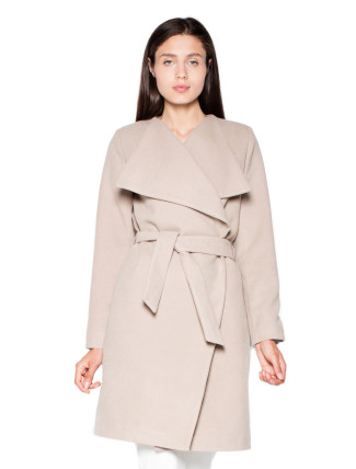 Venaton Coat VT041 Beige