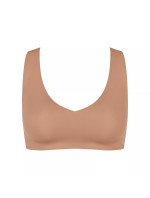 Dámská podprsenka ZERO Feel 2.0 Bralette - BROWN - hnědá 00CM - SLOGGI