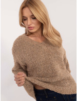 Jumper MI SW 1110.39P tmavě lila