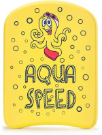 AQUA SPEED Plavecká deska Kiddie Octopus Yellow