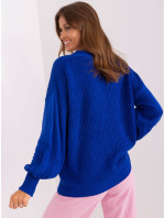 Jumper BA SW 8014.17P kobaltově modrý