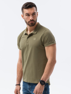 Ombre Polo trička S1374 Olive