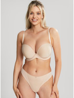 Vyztužená podprsenka Cleo Faith Moulded Strapless latte 10660