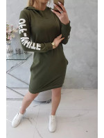 Šaty off White khaki