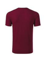 Action V-neck tričko pánské garnet