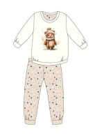 Dívčí pyžamo Cornette Kids Girl 594/180 Sweet Bear dł/r 86-128