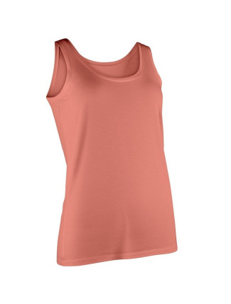 Dámský top NUR DIE BAMBOO TANK TOP - NUR DIE - tmavě růžová