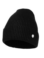 Dámská beanie čepice Knitland černá