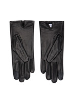 Calvin Klein Re-lock Debossed Leather Gloves W K60K609975 dámské