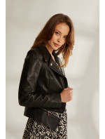 Monnari Bundy Black Imitation Leather Biker Jacket Black