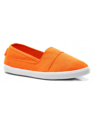 Jednoduché oranžové dásmké slip on