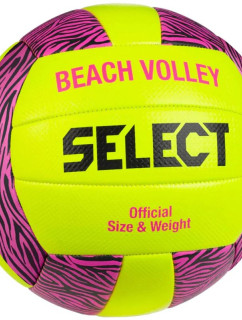 Select Beach Volley v23 Plážový volejbal žlutá a růžová