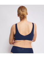 Dámská podprsenka  ZERO Feel 2.0 Bralette - BLUE - tm. modrá 2114 - SLOGGI