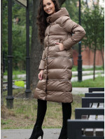 PERSO Coat BLH220031F Béžová barva