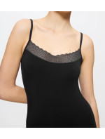 Dámské tílko Feel of Modal Spaghetti Top - BLACK - černé 0004 - TRIUMPH