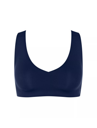 Dámská podprsenka  ZERO Feel 2.0 Bralette - BLUE - tm. modrá 2114 - SLOGGI