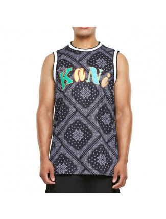 Karl Kani Woven Signature Paisley Basketball Tank M 6031440 Košile