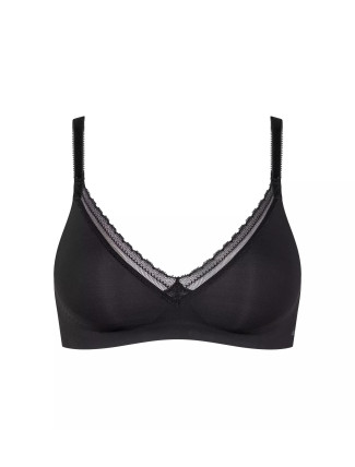 Podprsenka bez kostic BODY ADAPT Twist Soft bra - BLACK - černá 0004 - SLOGGI