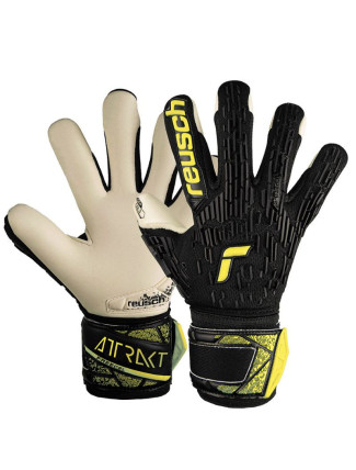 Rukavice Reusch Attrakt Freegel Gold Finger Support Jr 54 72 130 7752