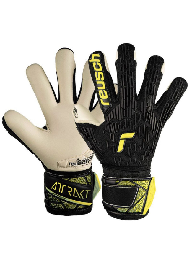 Rukavice Reusch Attrakt Freegel Gold Finger Support Jr 54 72 130 7752