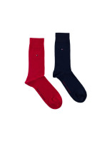 Ponožky Tommy Hilfiger 3Pack 371111 Red/Navy Blue