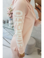 Off White powder pink šaty